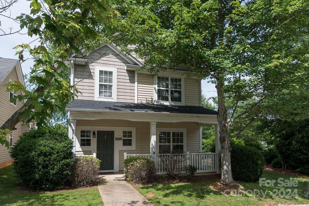 front view of house with a yard