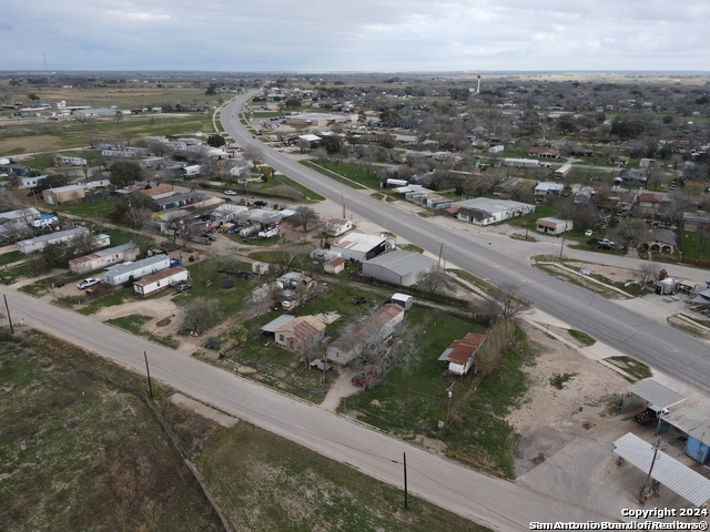 an aerial view of city