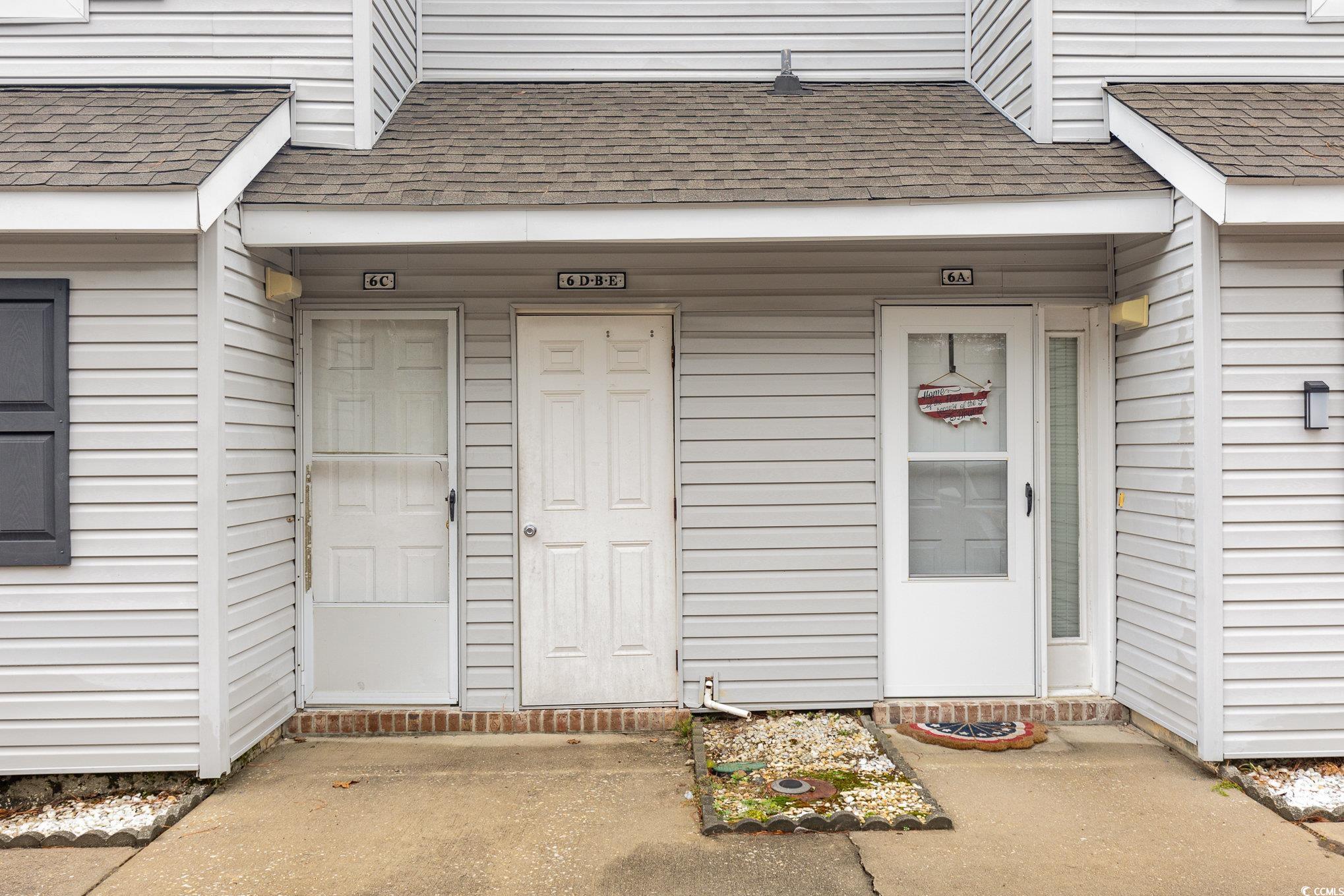 View of entrance to property