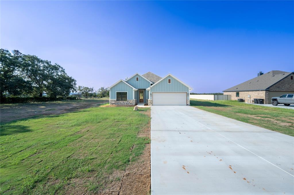 a front view of house with yard