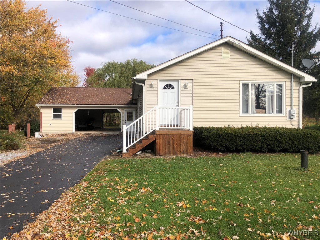 FRONT - 3 CAR GARAGE