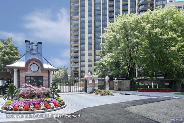 a building view with a outdoor space