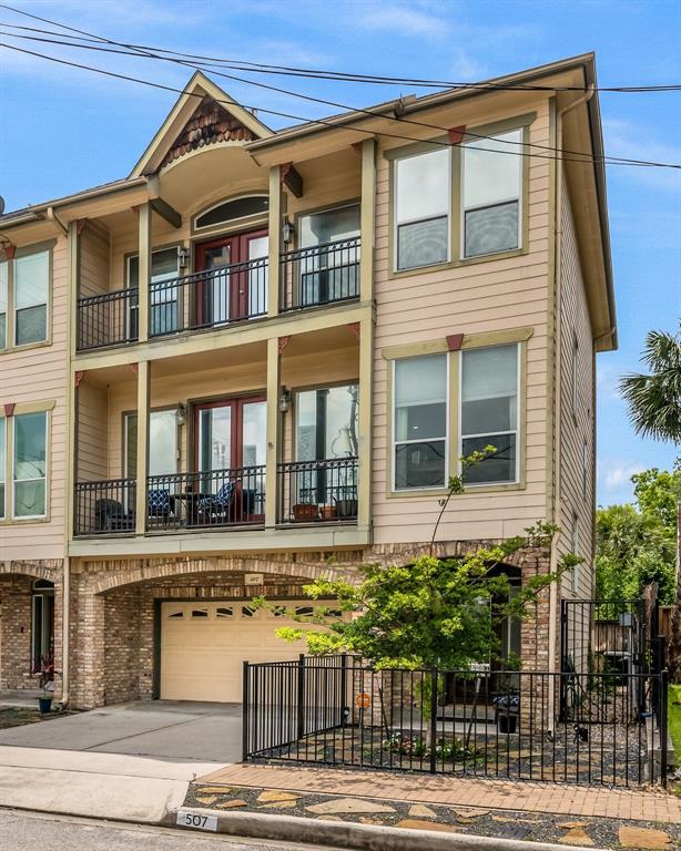 Updated Dream House with fabulous amenities and an outstanding skyline view of downtown Houston from 2 exterior patios and many rooms indoors.