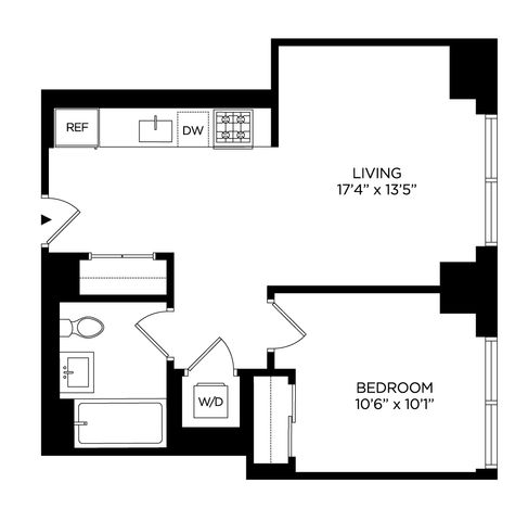 $3,150 | 5 Lincoln Avenue, Unit E1452 | Mott Haven