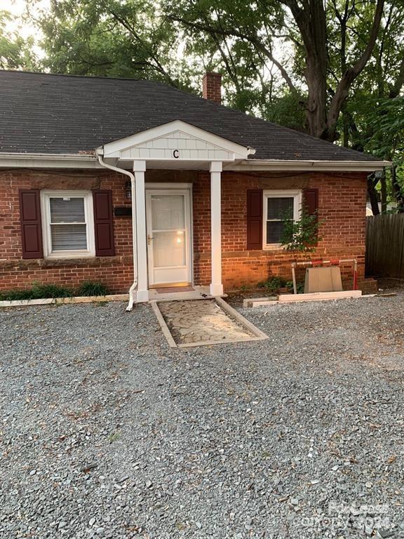 a front view of house with yard