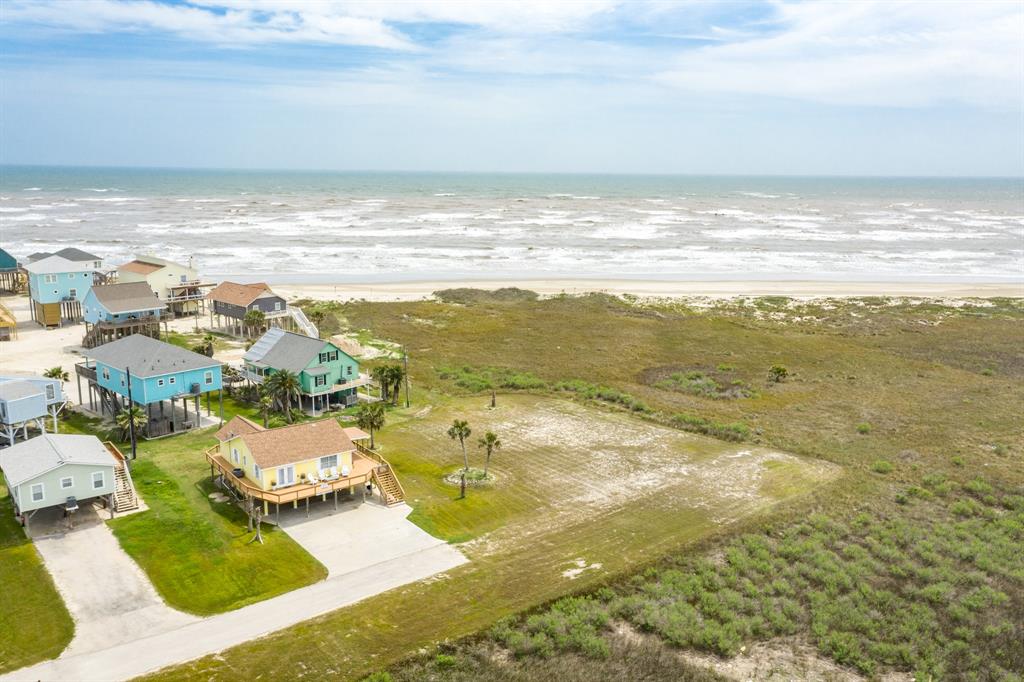 a view of an ocean and beach