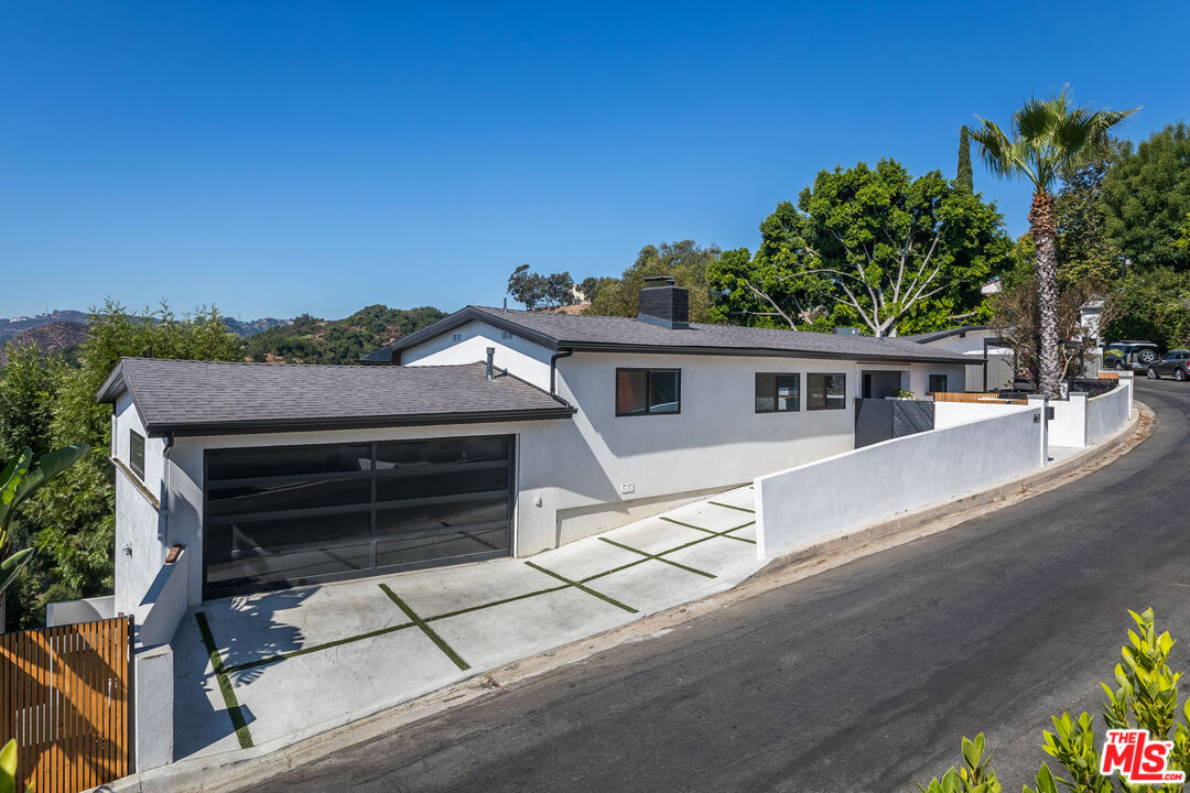 a view of a house with a patio