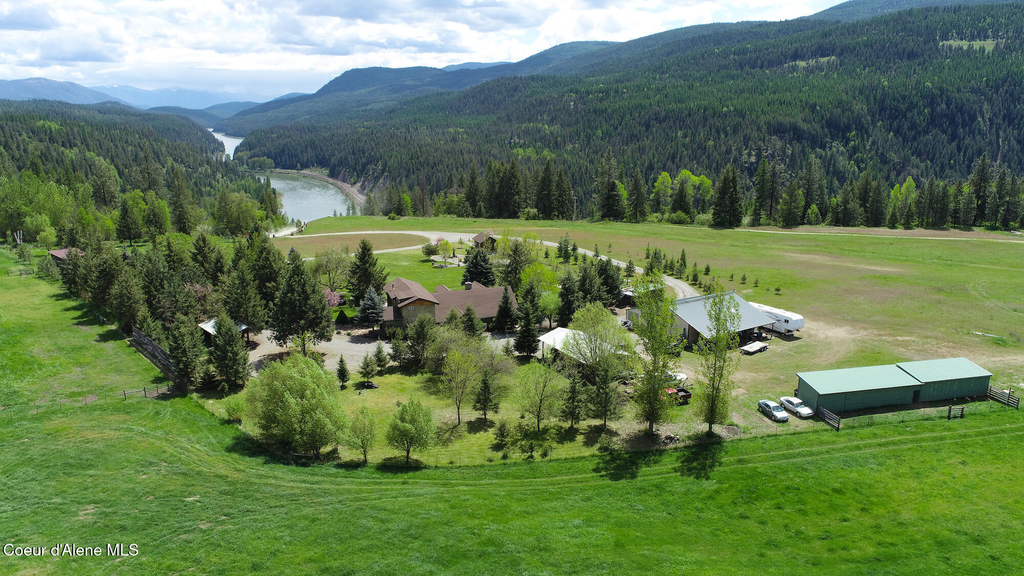 Drone w River View