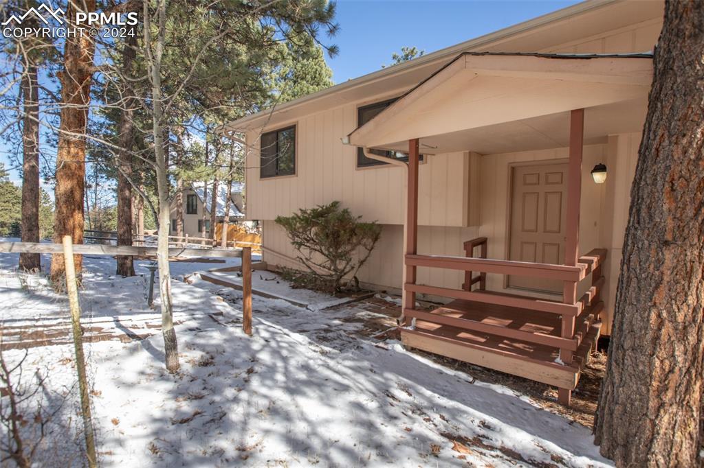 Covered porch