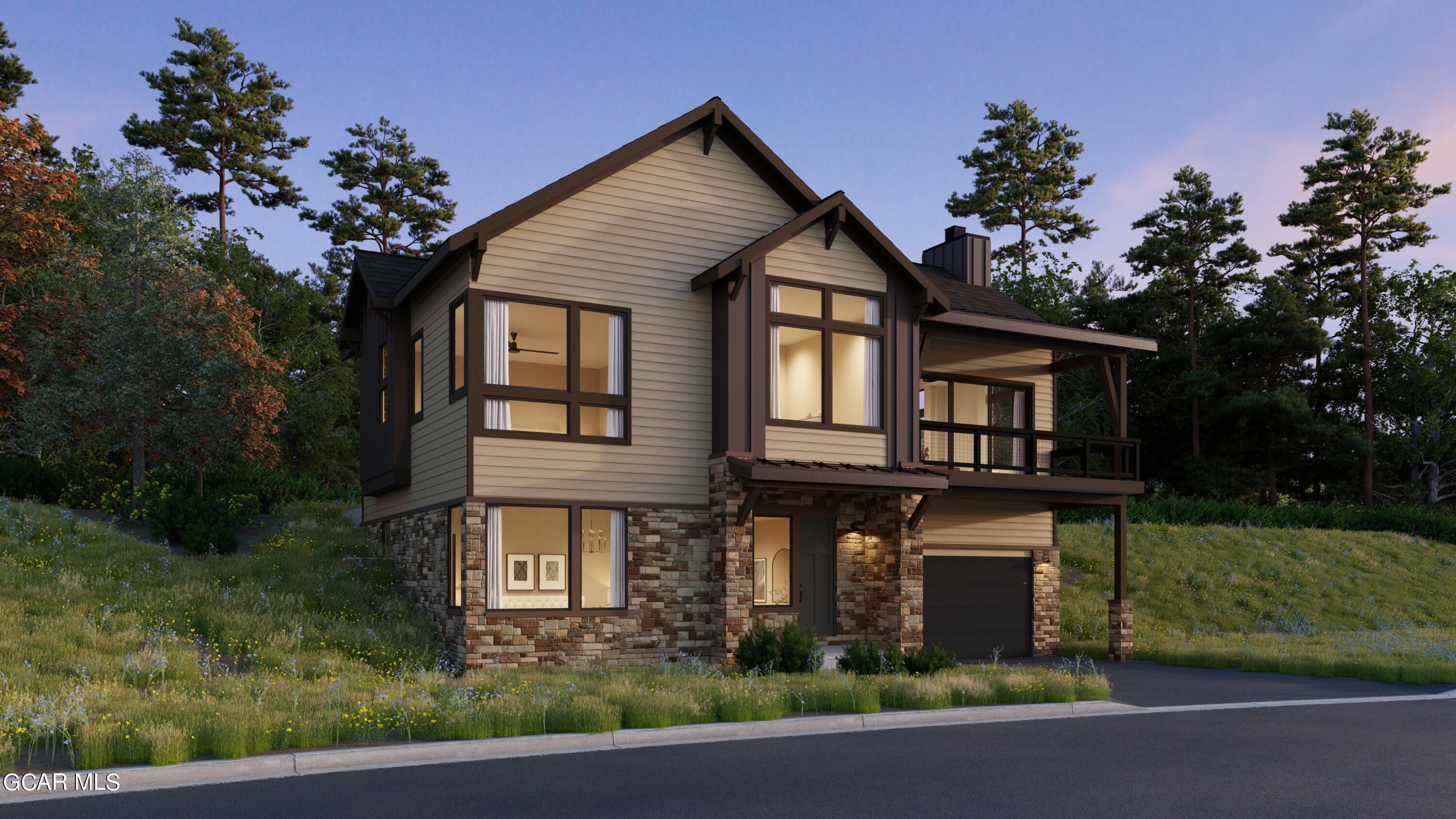 Bluebird Front Exterior Rendering