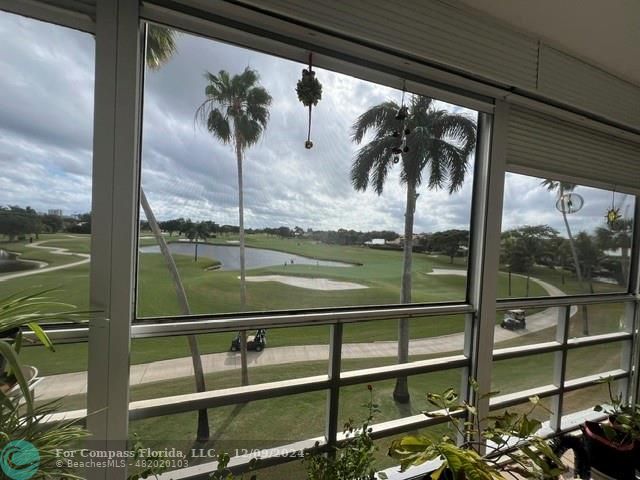 a view of a porch