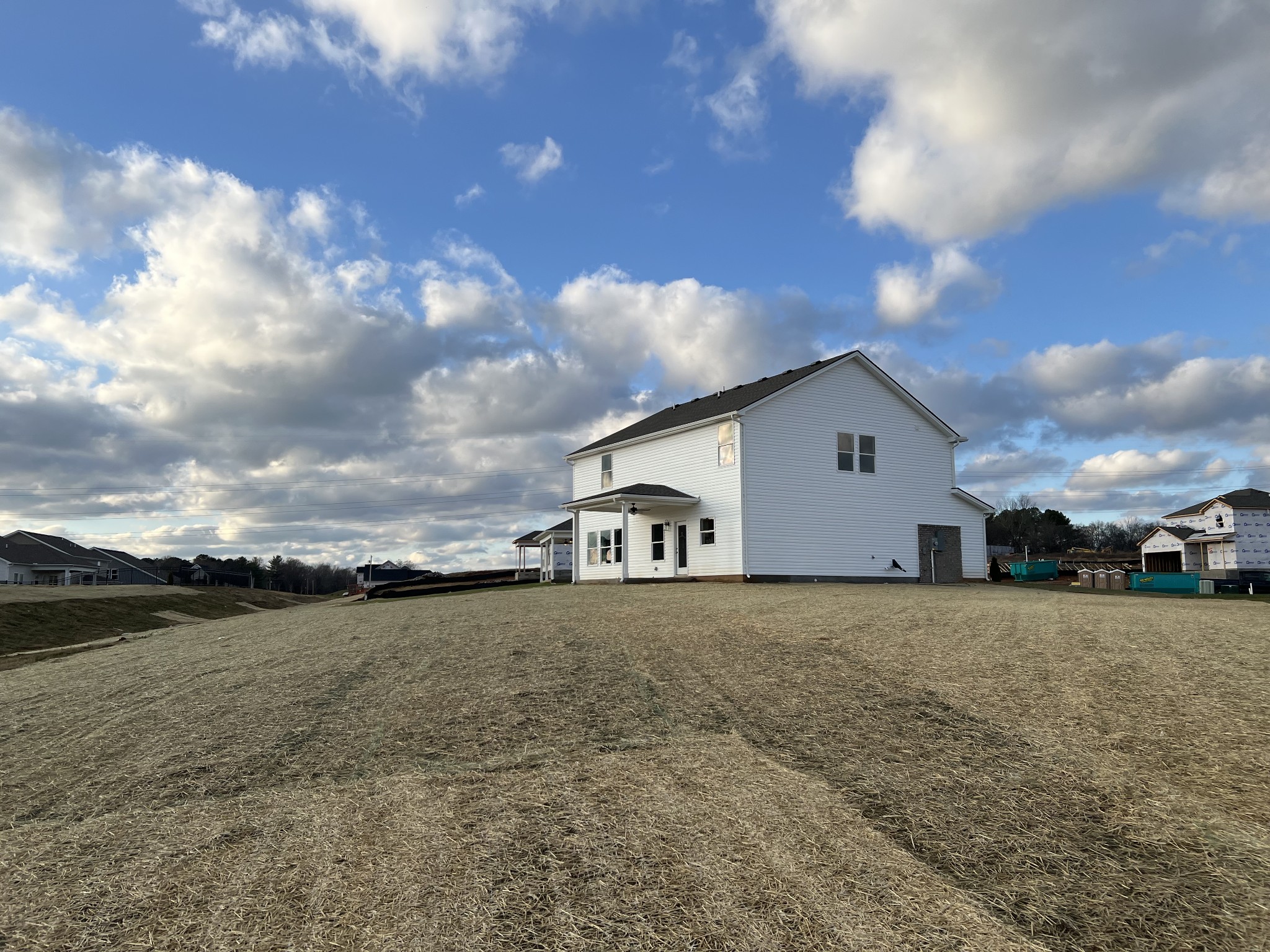 You have to come check out this back yard - it beats every new construction lot in the nearby area