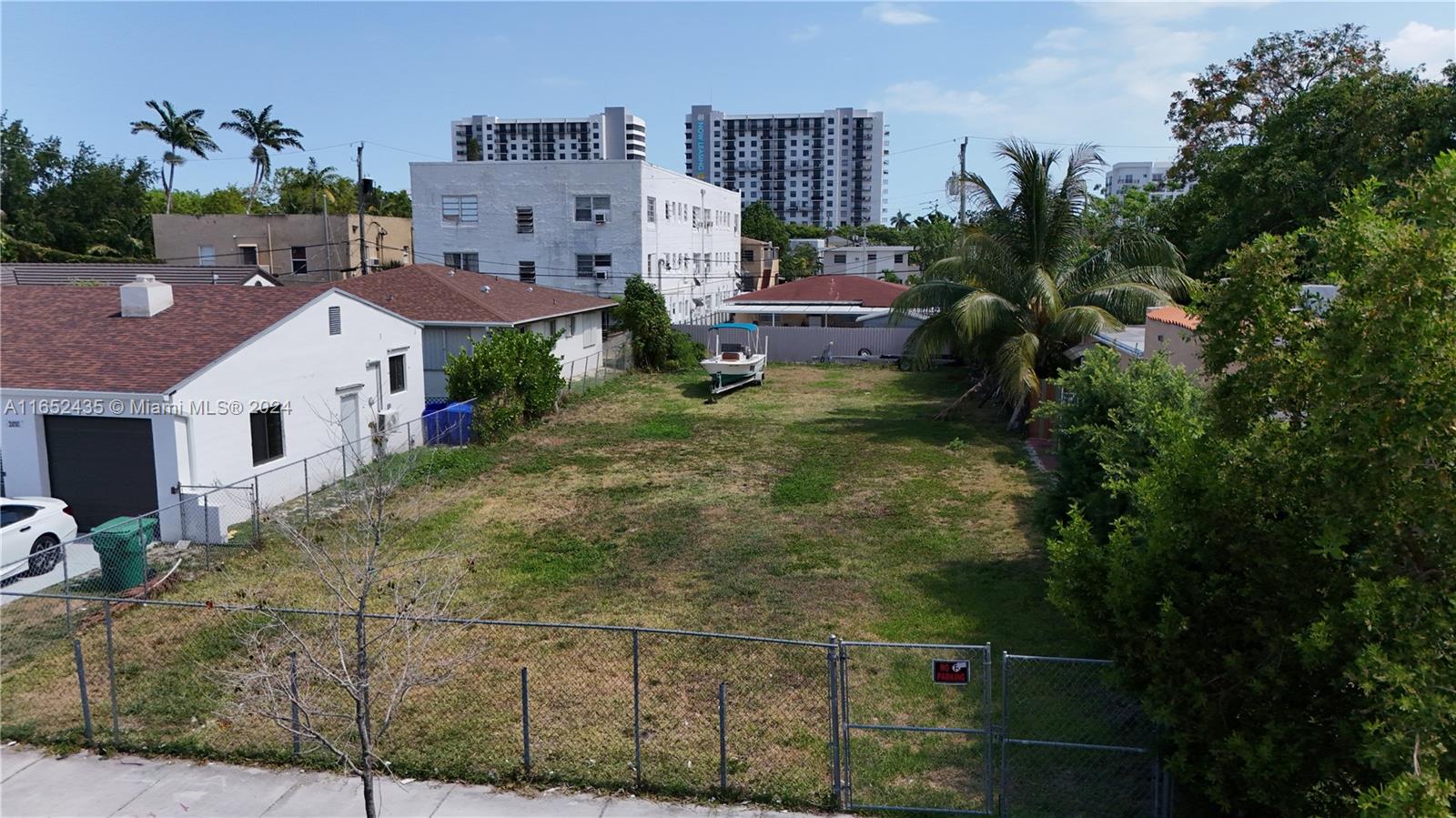 a aerial view of multiple houses