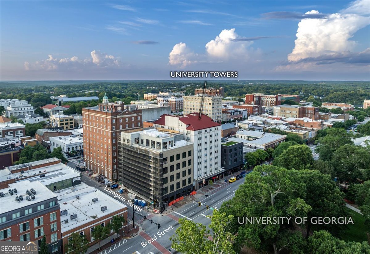 a city view