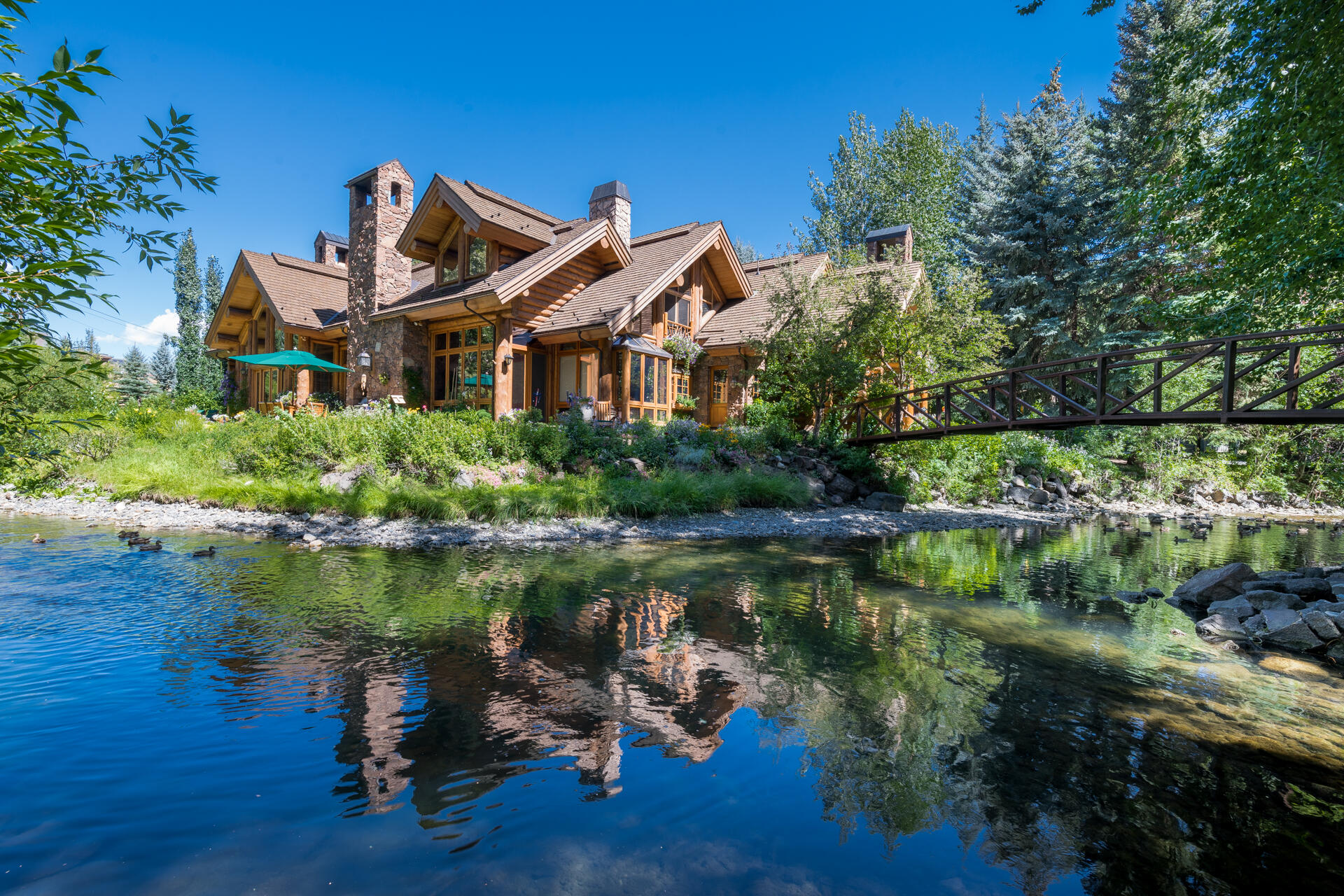 Main House and Trail Creek