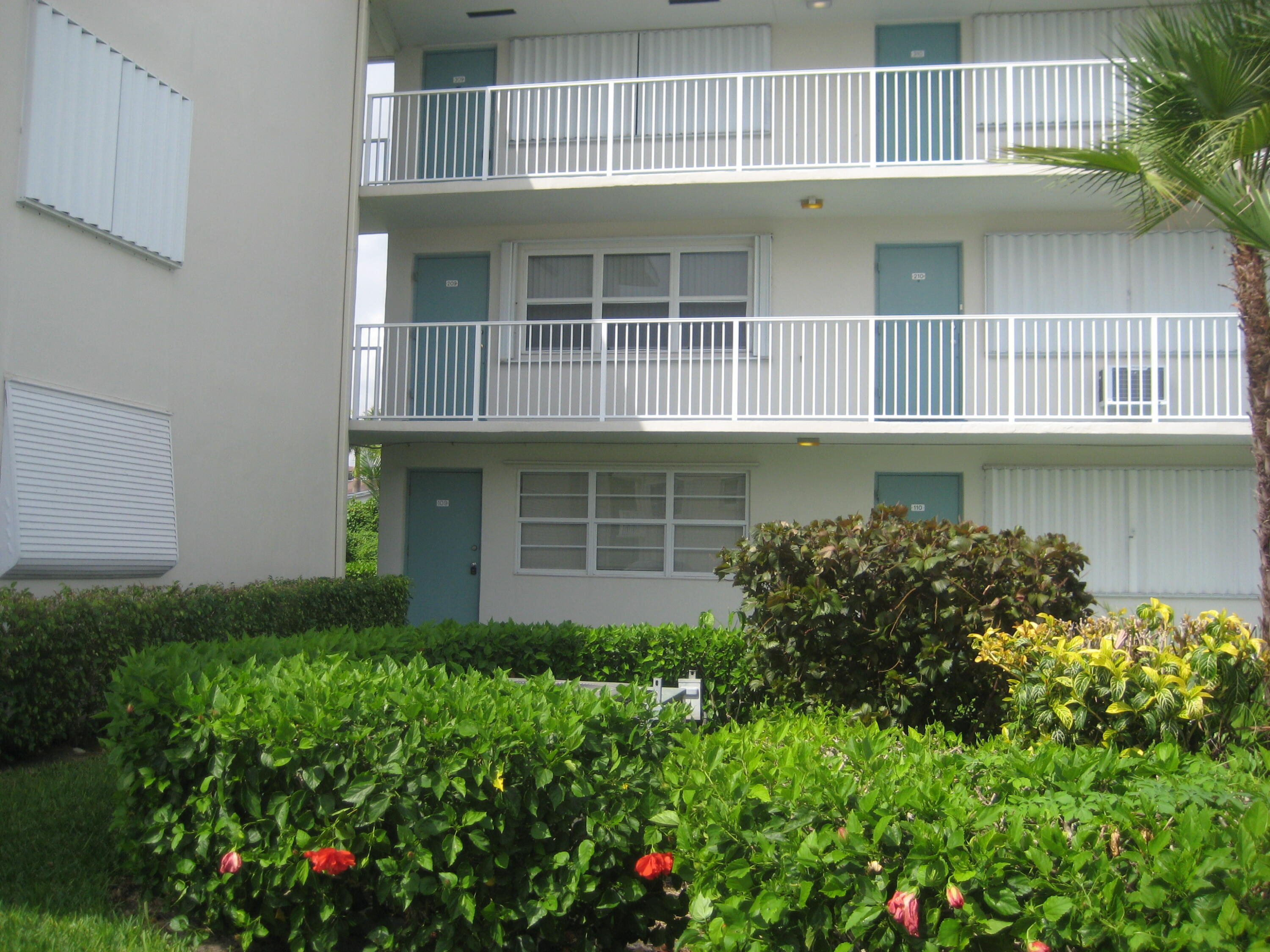 a front view of a house with a yard and plants