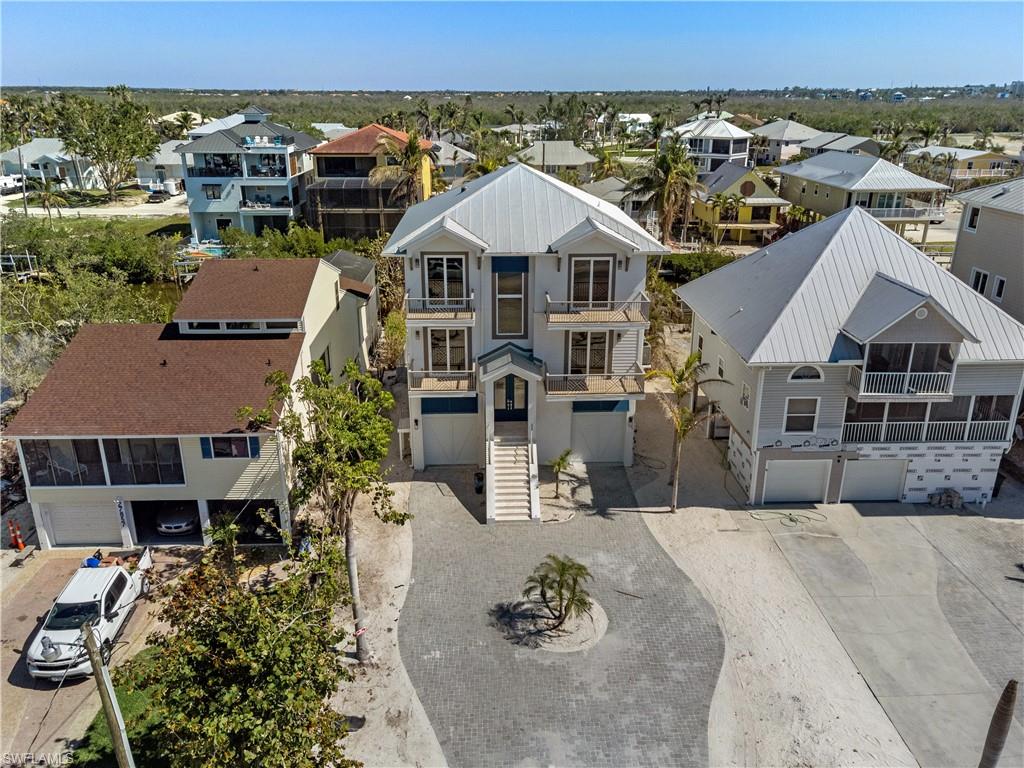 Front view of Home, looking out to the Gulf of Mexico