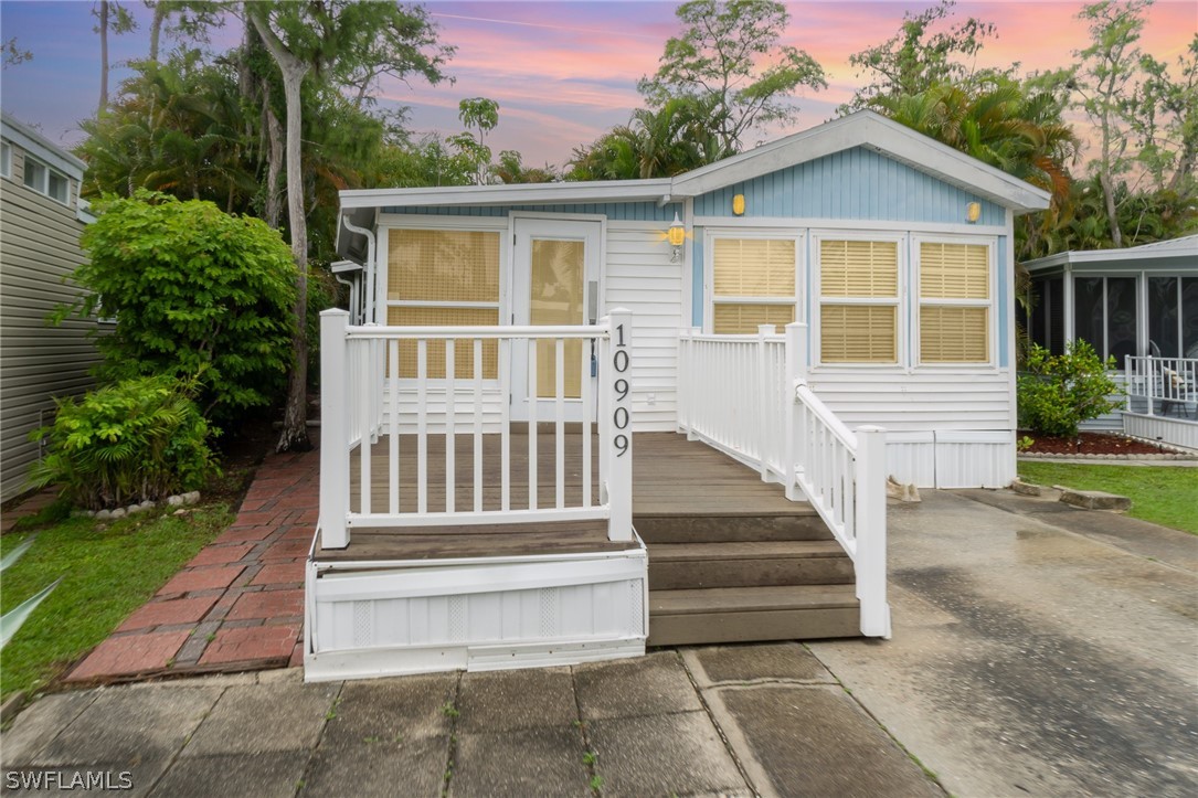 front view of a house