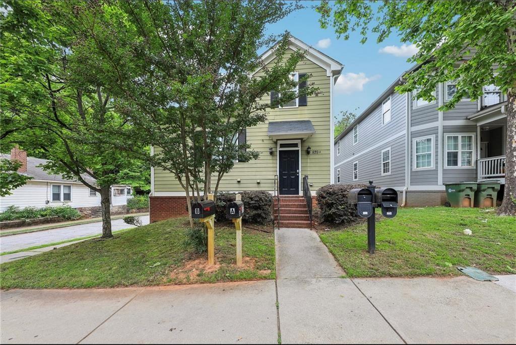 a view of a house with a patio