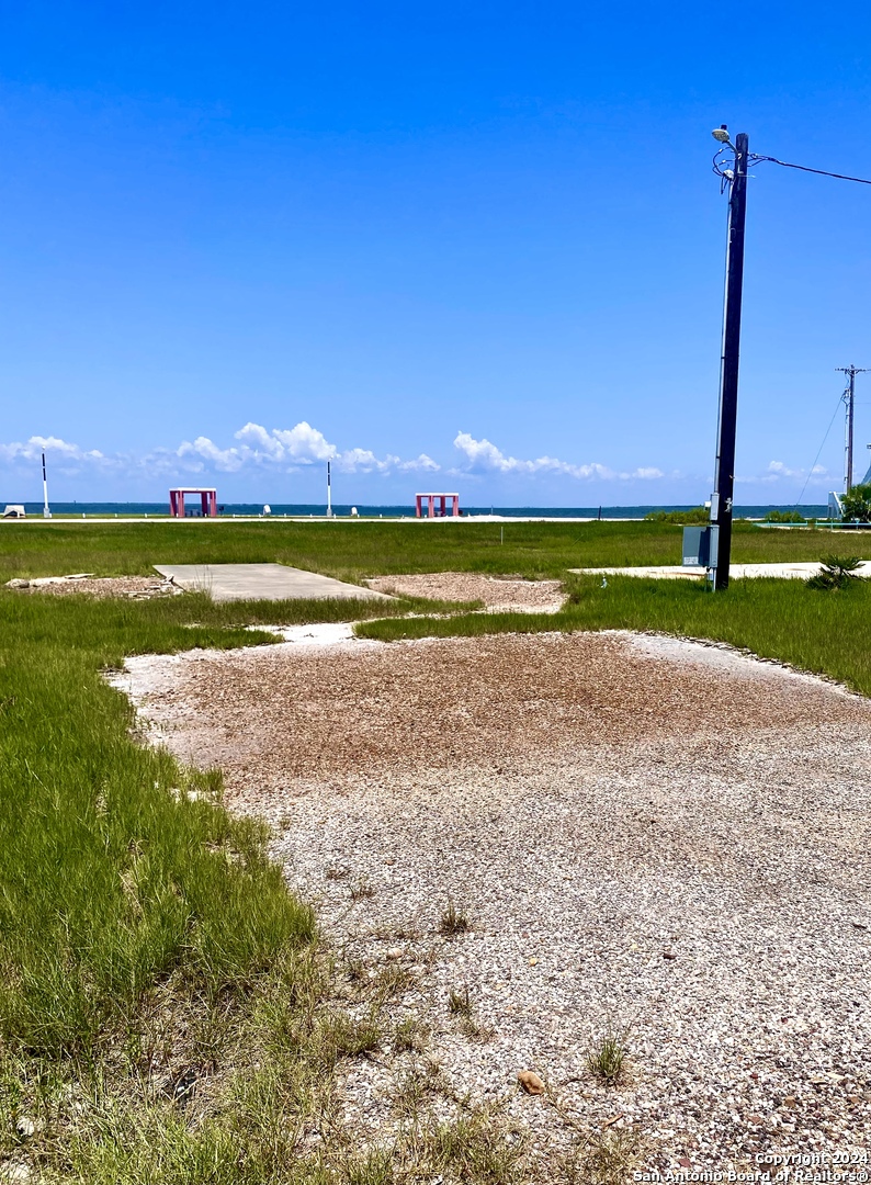 a view of an ocean and beach