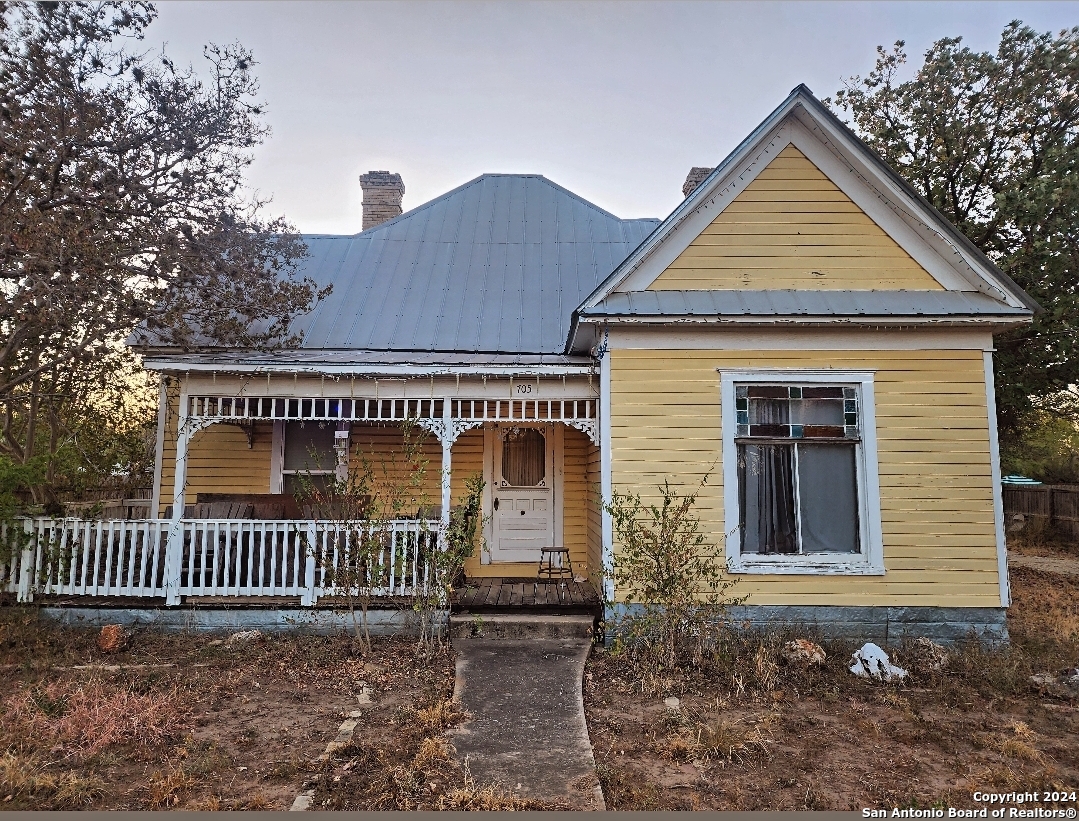 front view of a house