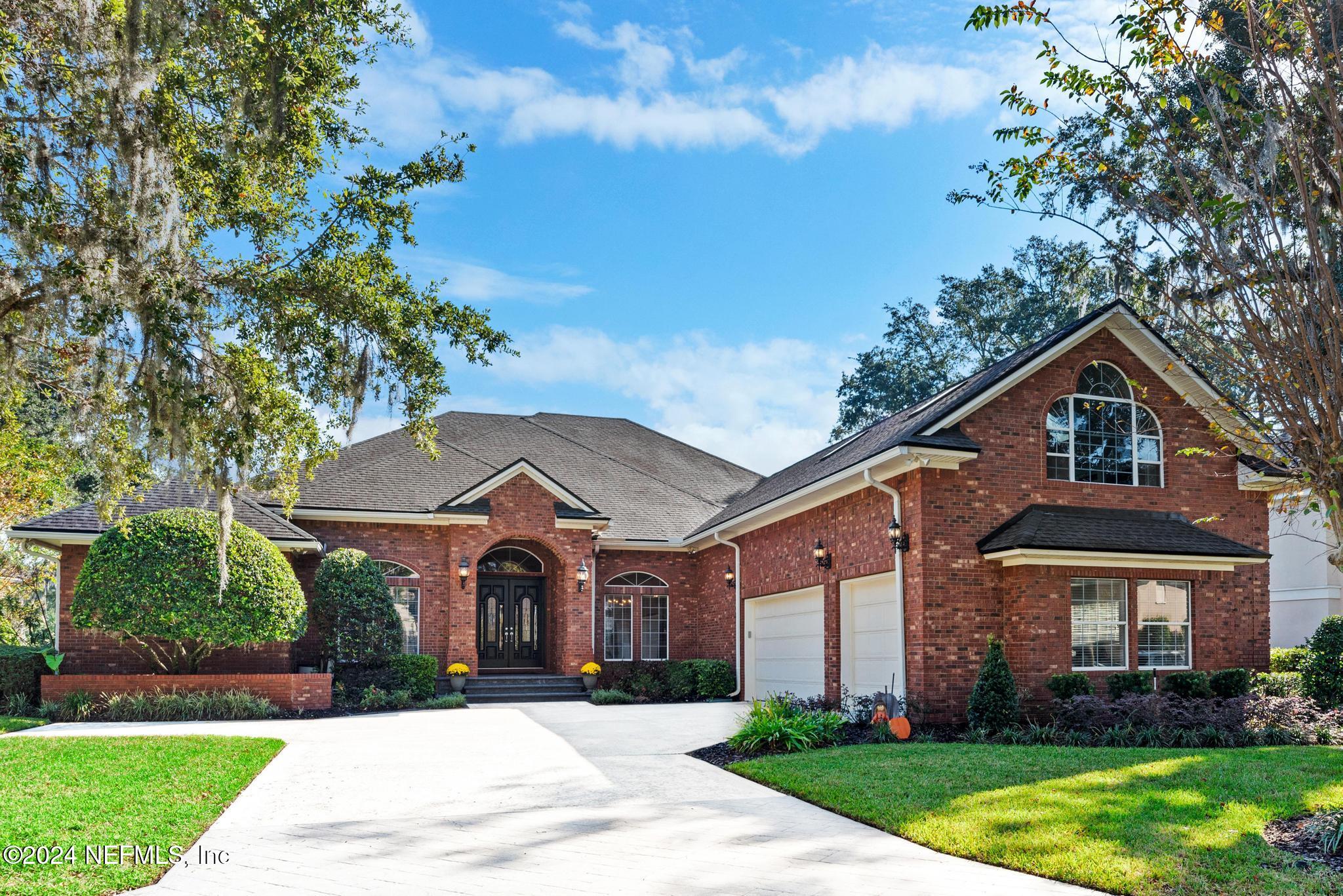 front view of house with a yard