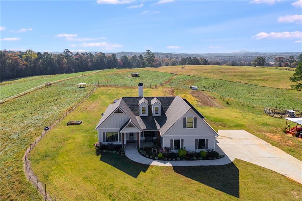 a view of a house with a ocean view