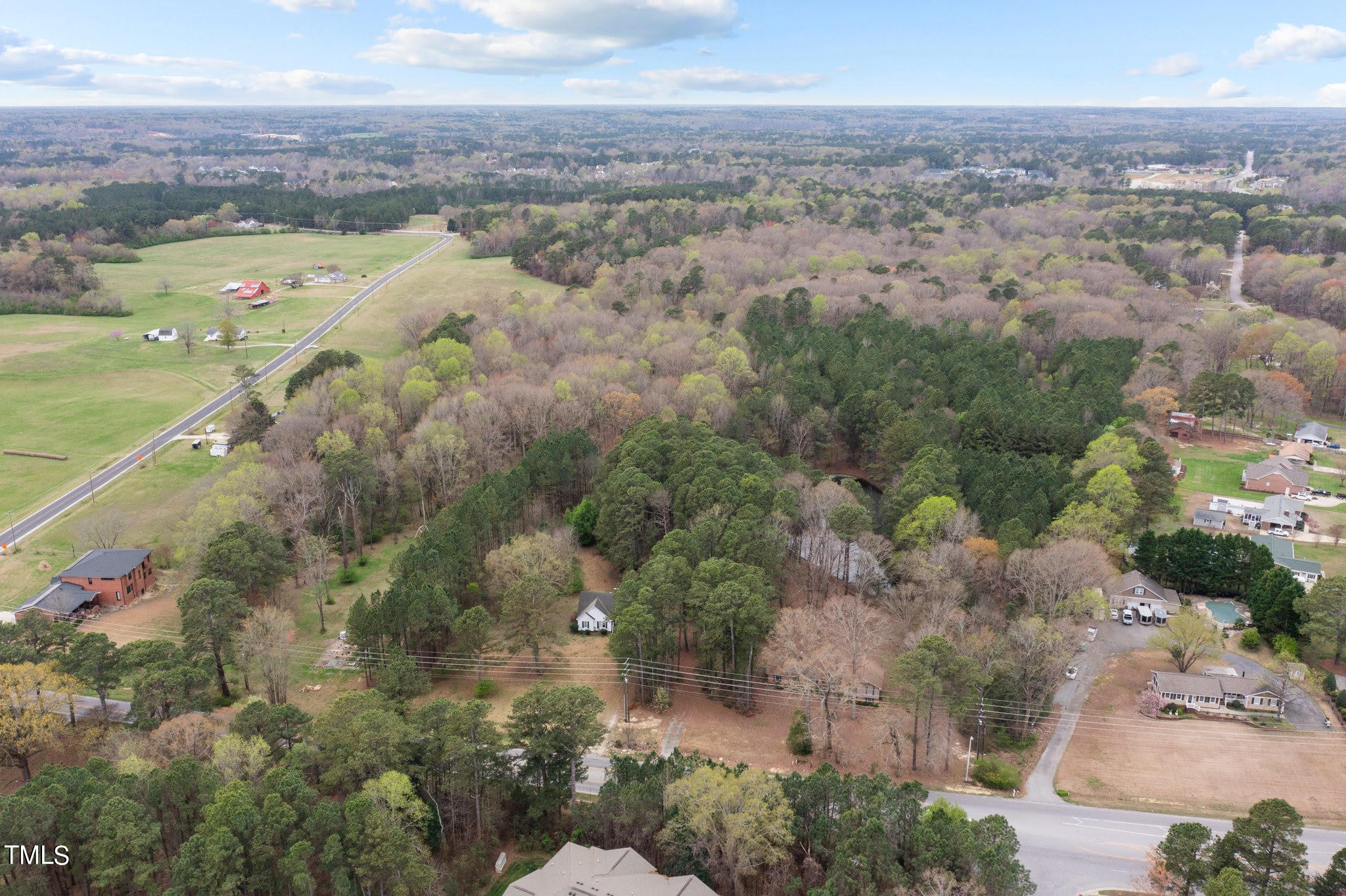 an aerial view of beach and city space