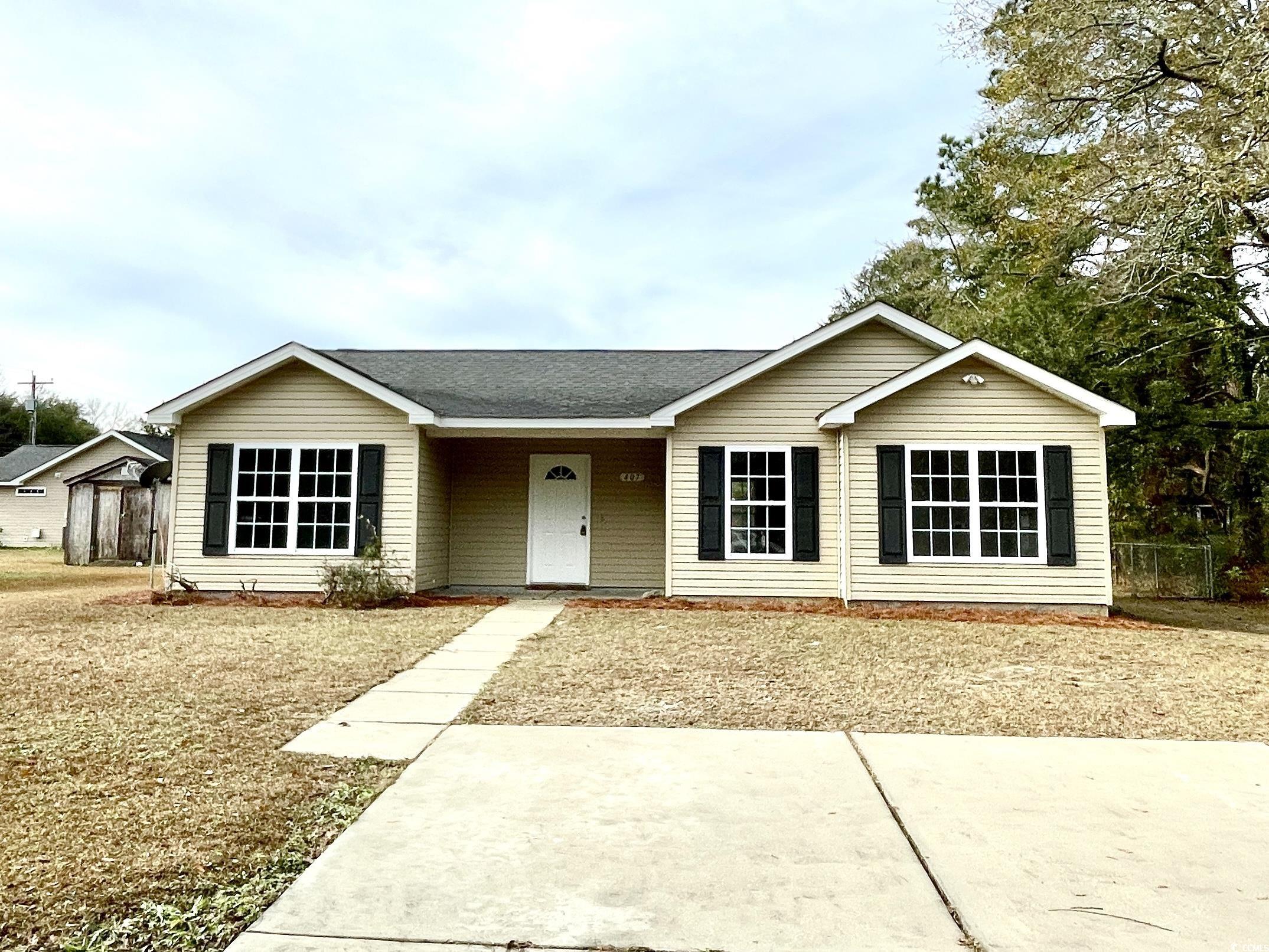 View of ranch-style home