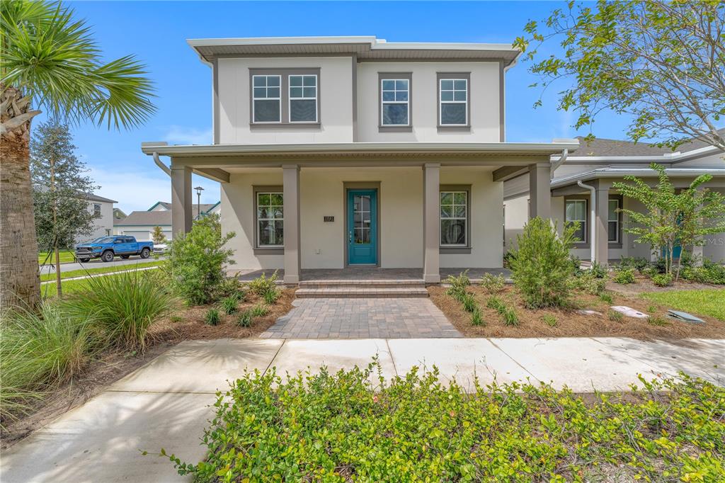 front view of a house