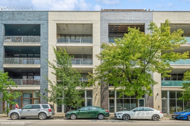 a car parked in front of a building