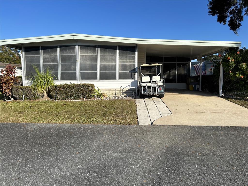 a view of a car garage