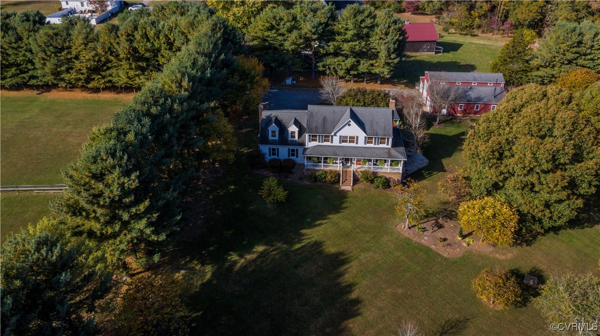 a view of a house with a lake view