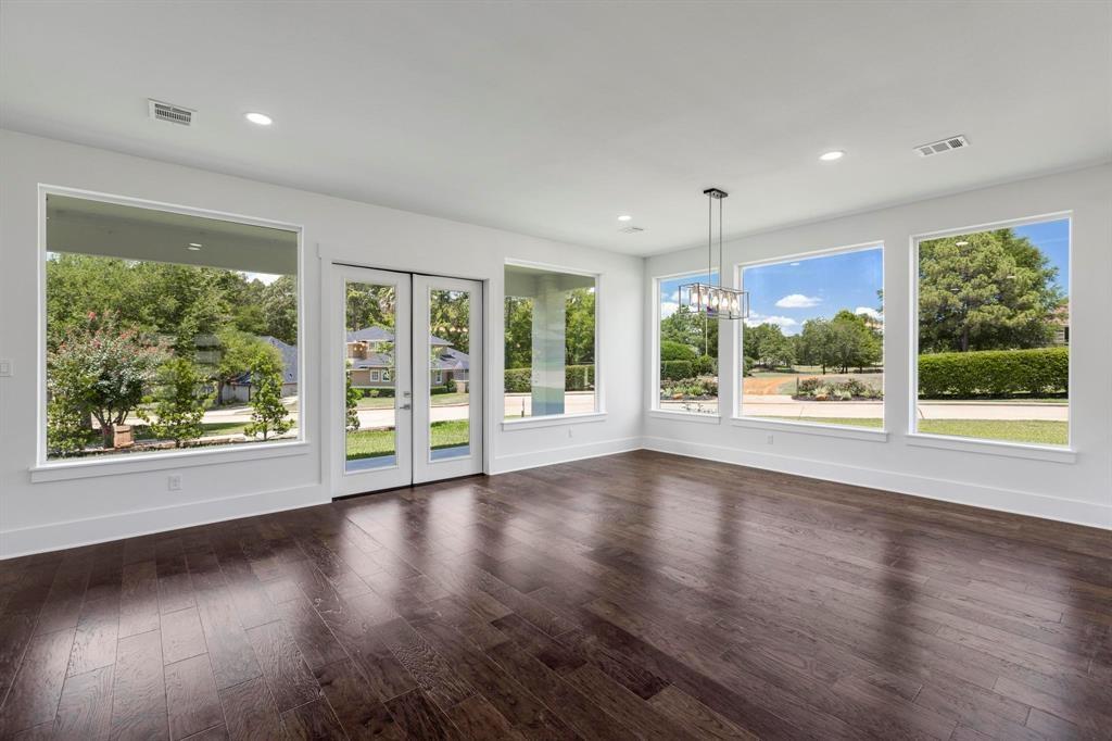 Dining area looks like at Meadows Park