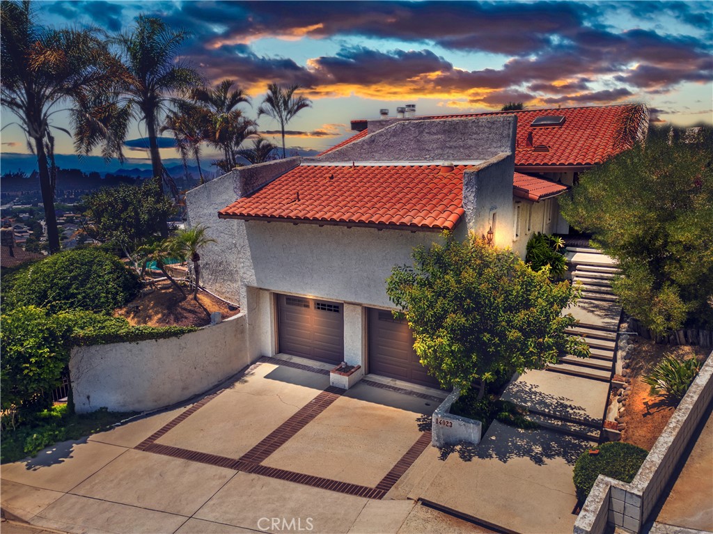 a view of a house with patio