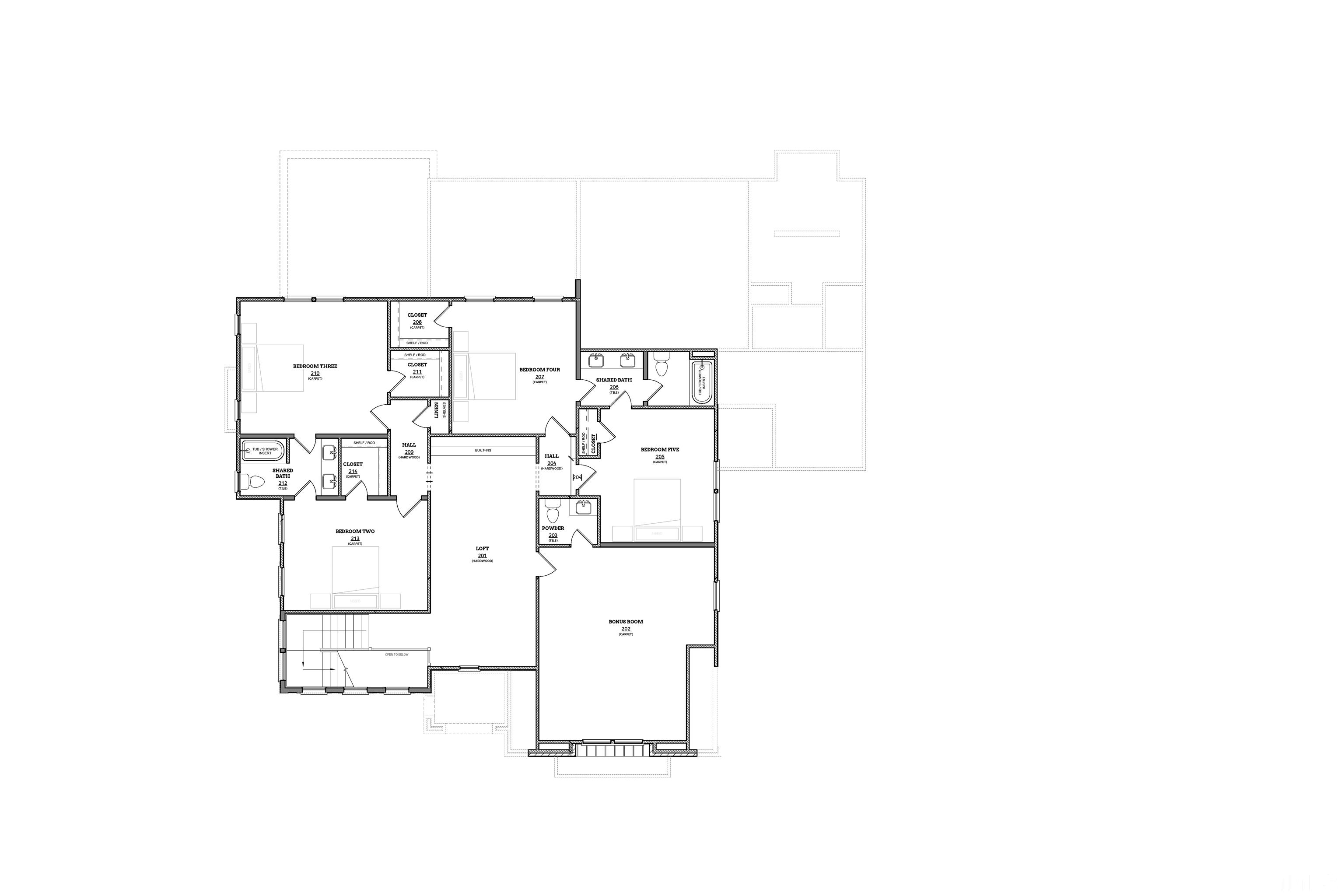 a picture of floor plan