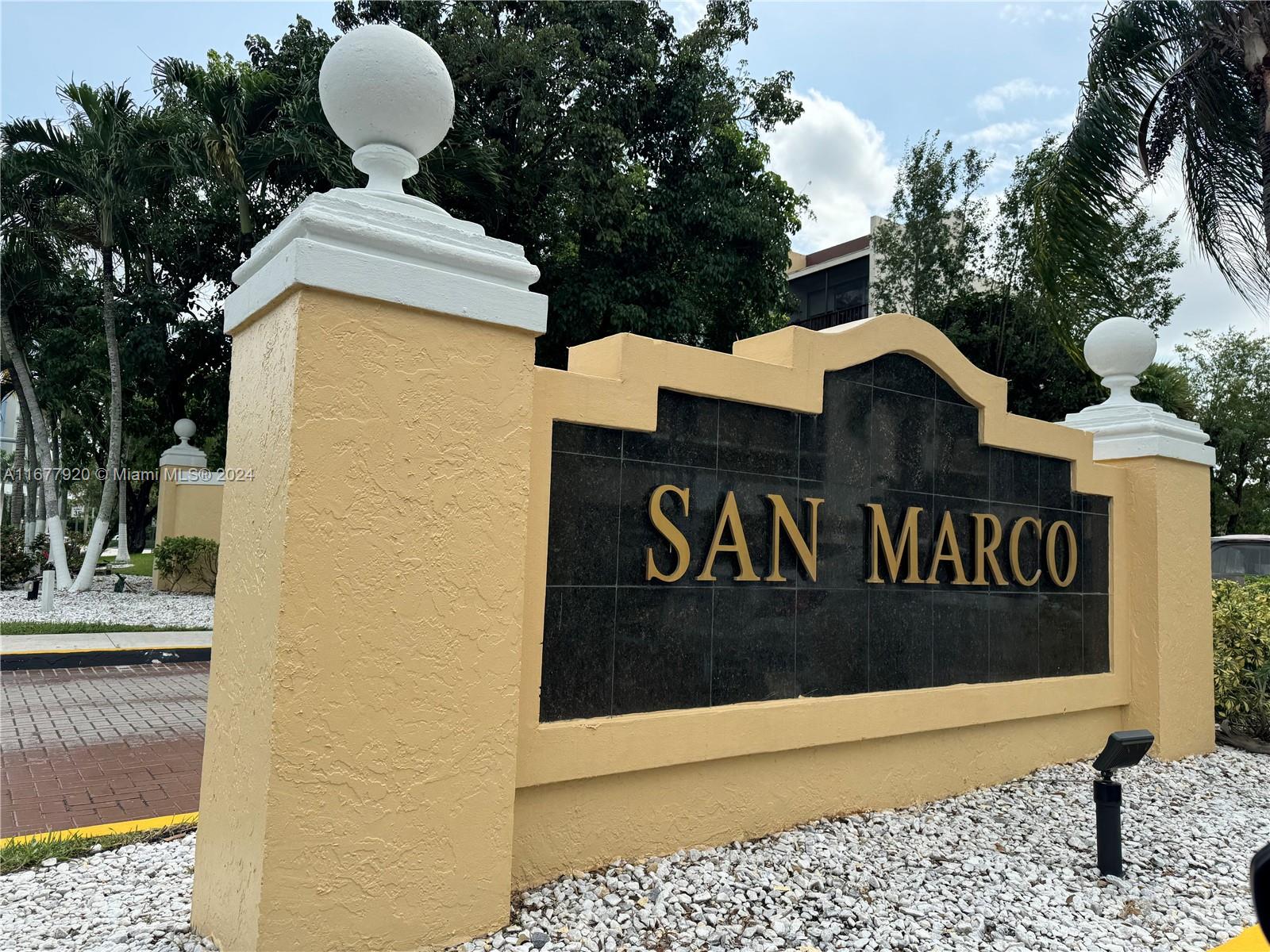 a view of outdoor space with sign board