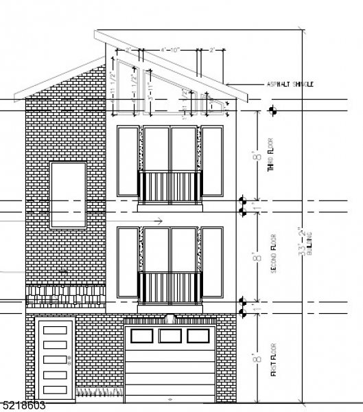 a black white building with glass windows