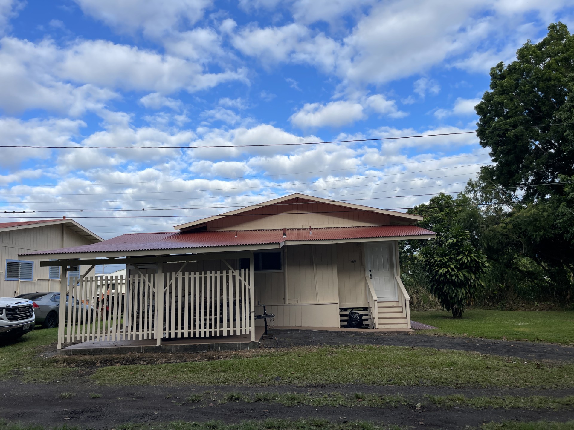 3 separate units on East Palai in Hilo.. There has been new paint both interior and exterior, a new roof and renovated in all 3 units. With Good rental history, a new owner can just take over.