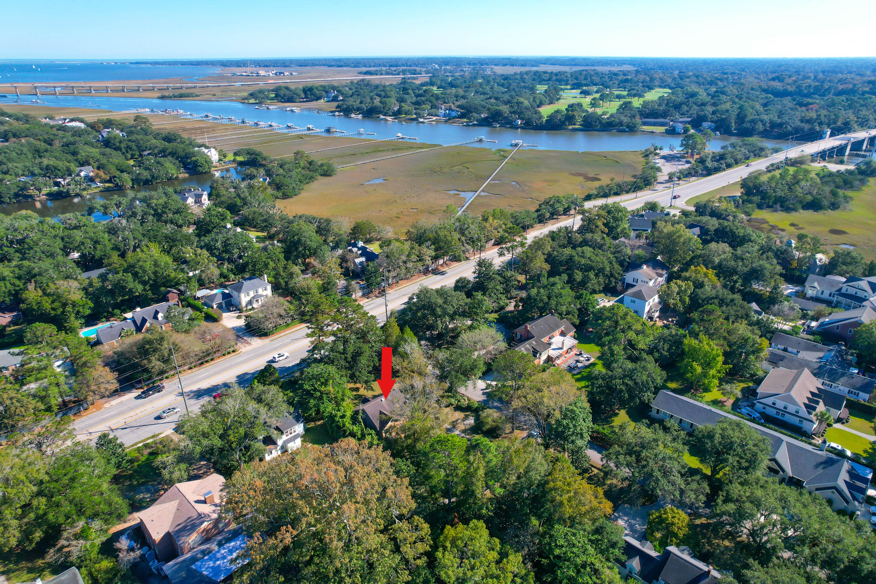 128 Folly Aerial View