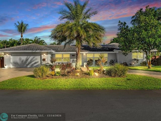 $1,695,000 | 2709 Northeast 33rd Street | Coral Ridge Country Club Estates