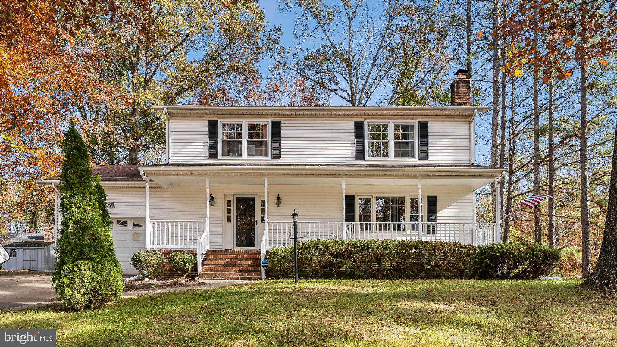 front view of house with a yard