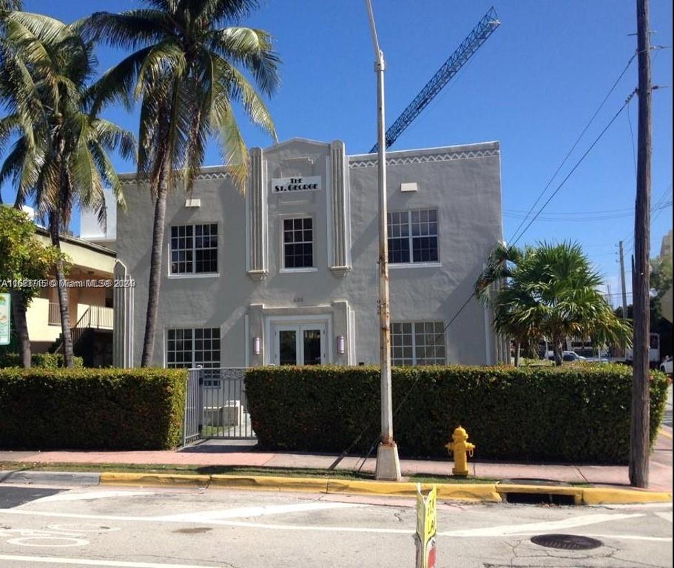 a view of a house with a patio