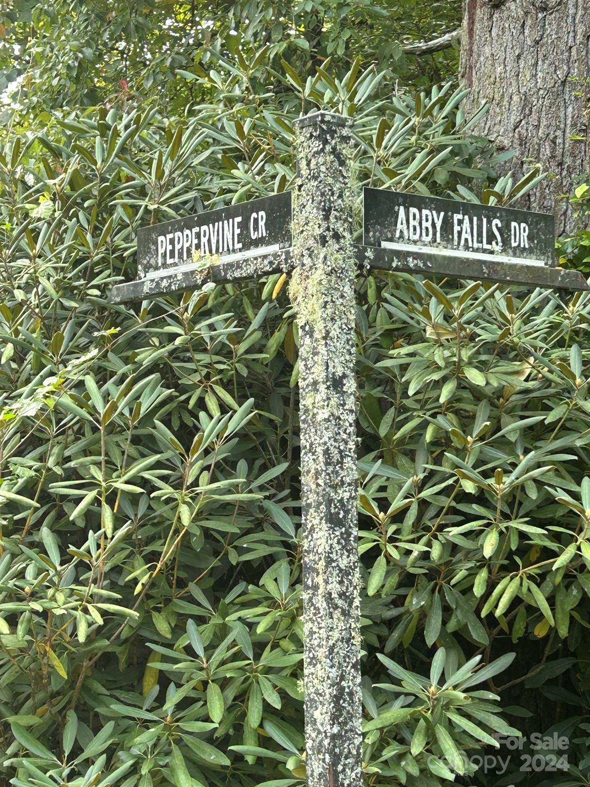 a close up of a street sign