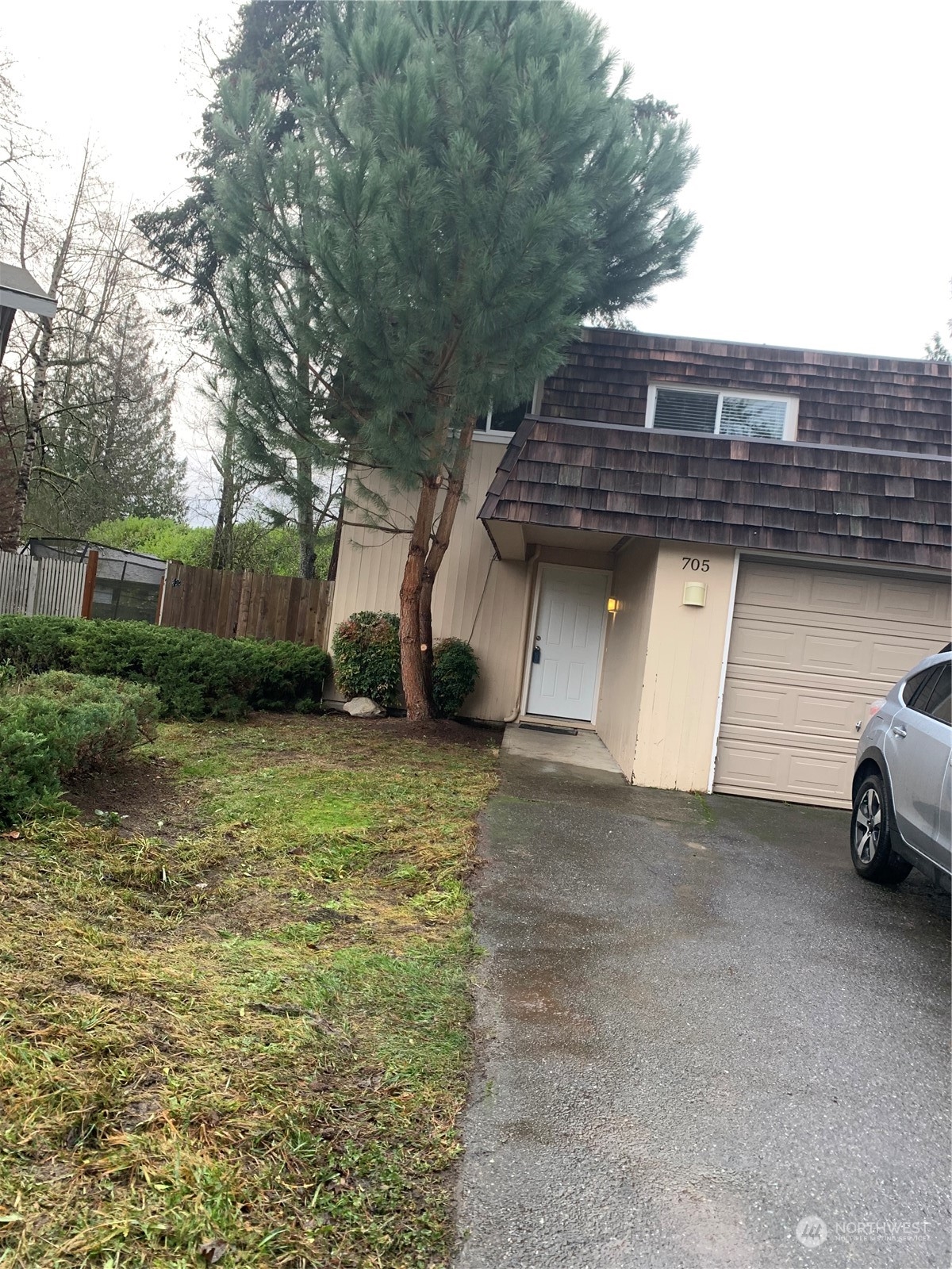 a view of a car garage