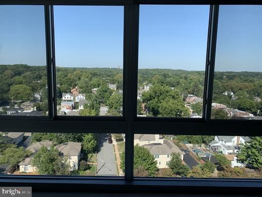 a view of sky from window