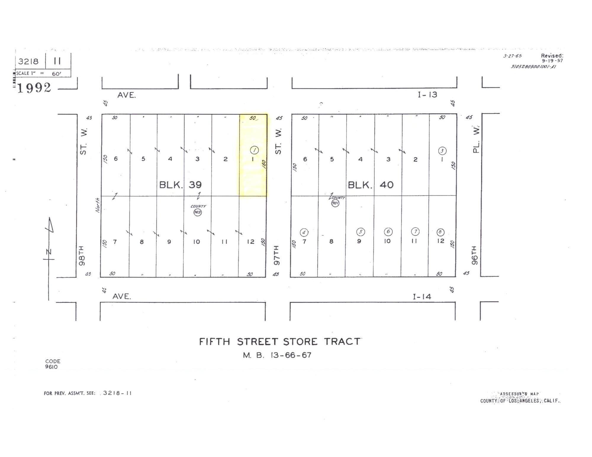 Plot M 3218-011-001