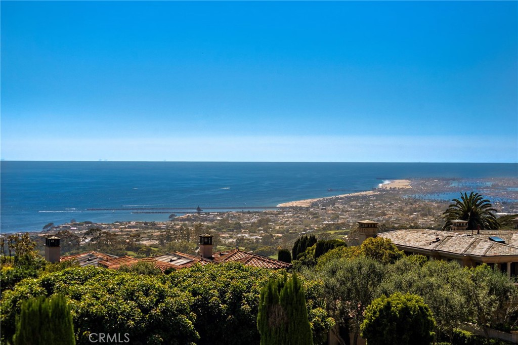 a view of a city with ocean view