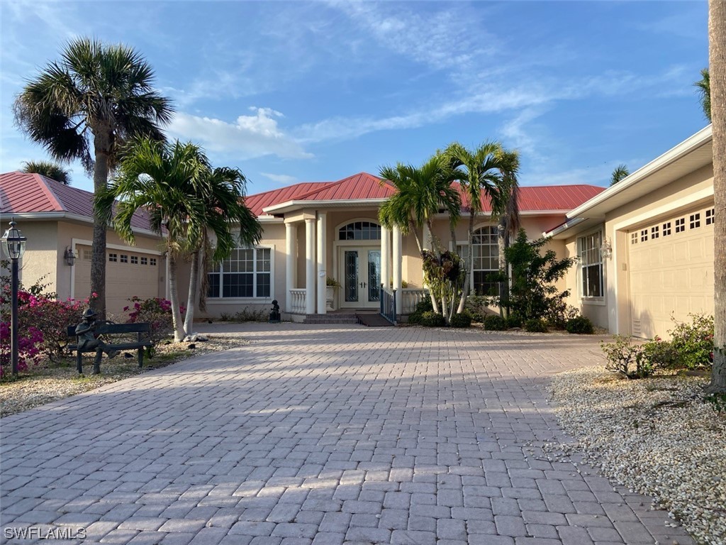 a front view of a house with a porch