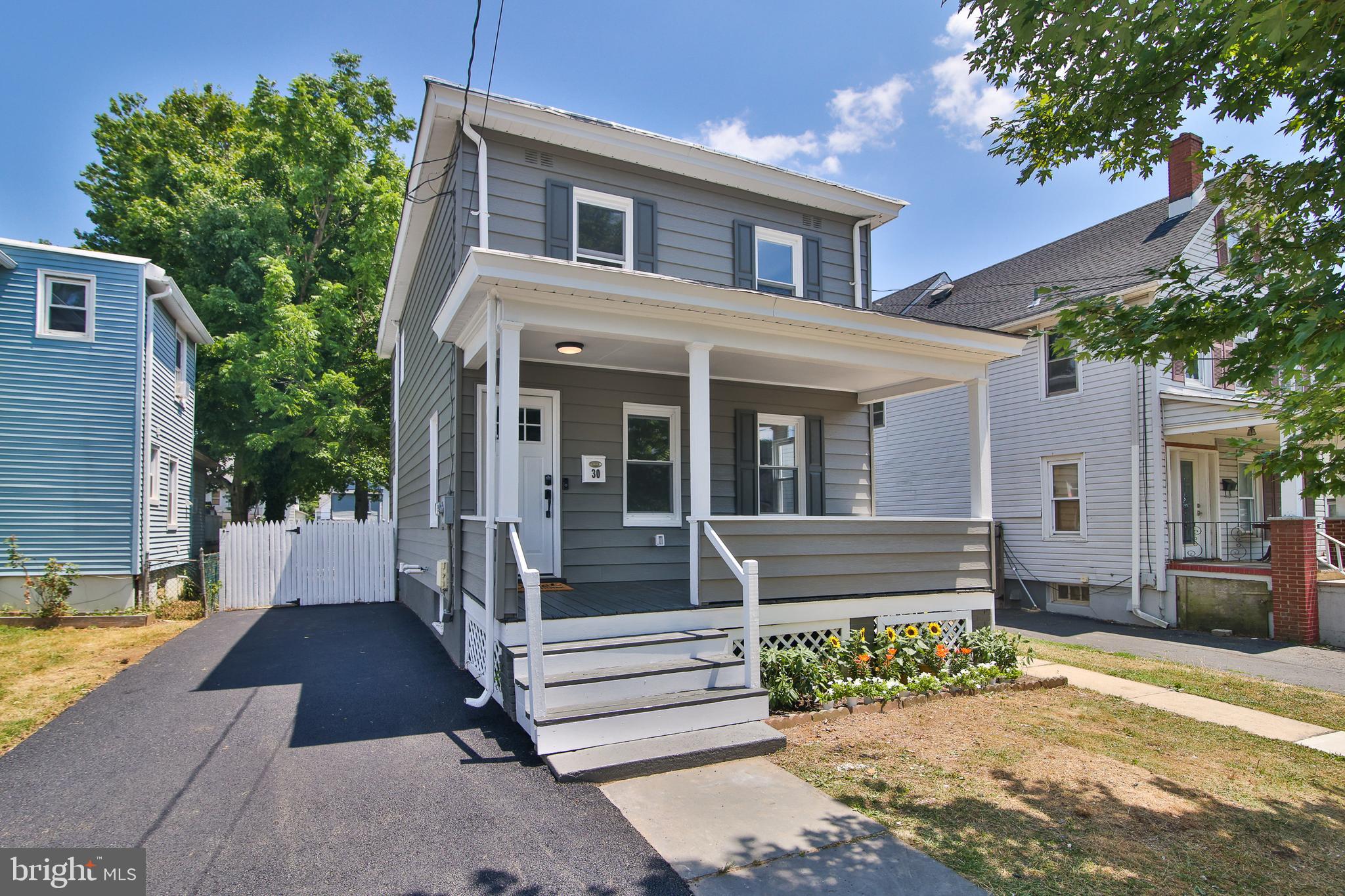 a view of a house with a patio